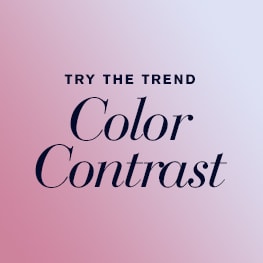 color contrast makeup trend
