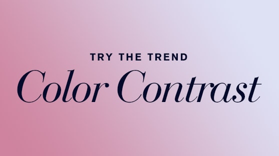 color contrast makeup trend