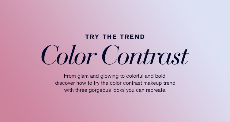 color contrast makeup trend