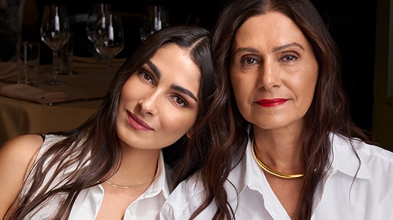 photo of a mom and daughter beauty duos