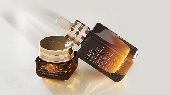 photo of estee lauder nighttime routine