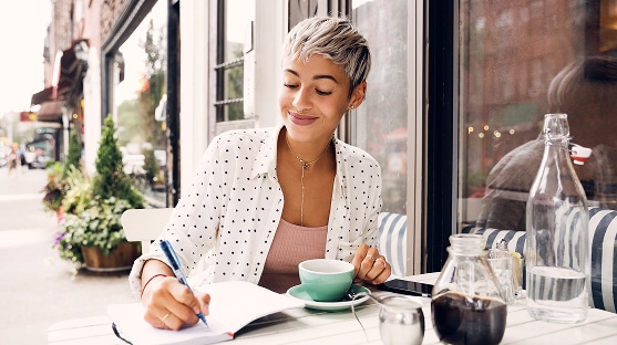 photo of women journaling