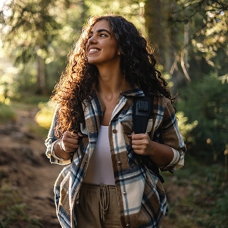 photo of woman walking benefits