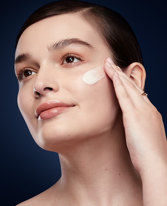 photo of models tired skin