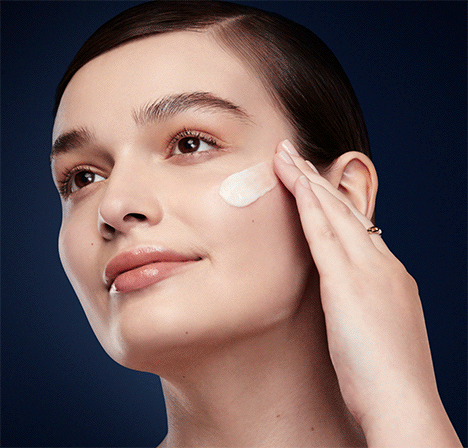 photo of models tired skin
