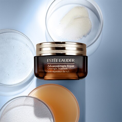 photo of advanced night repair overnight skin treatment triple recovery power